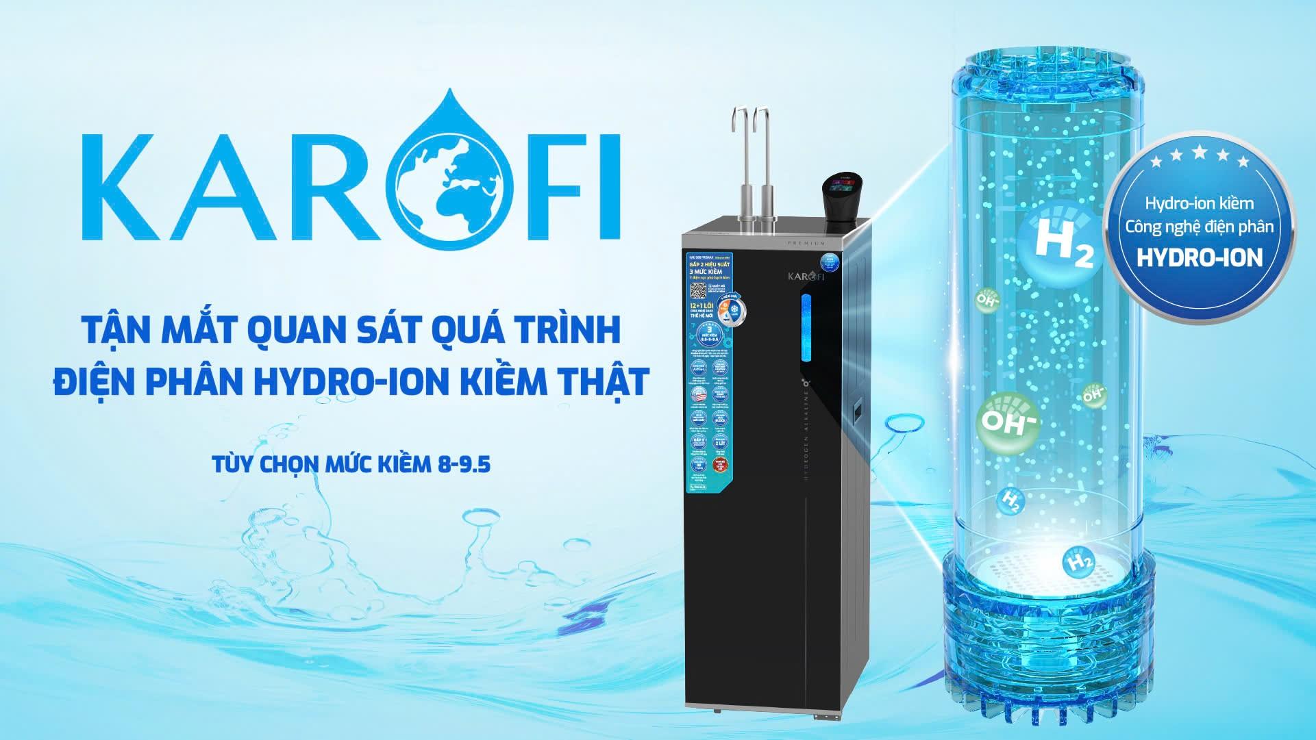 Dòng máy lọc nước Hydro-ion Kiềm của Karofi có gì đáng quan tâm?- Ảnh 2.