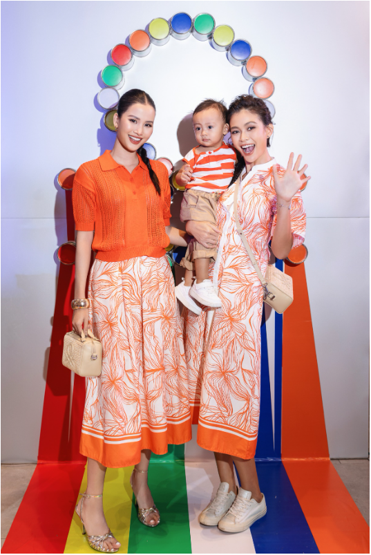 Hoa hậu Thanh Thủy, Gia Đình Cam Cam và dàn sao hội tụ tại event United Colors of Benetton! - Ảnh 7.