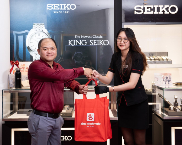 Hợp tác chiến lược cùng Seiko, Hải Triều khai trương Seiko Watch Salon Quận 1 - Ảnh 2.