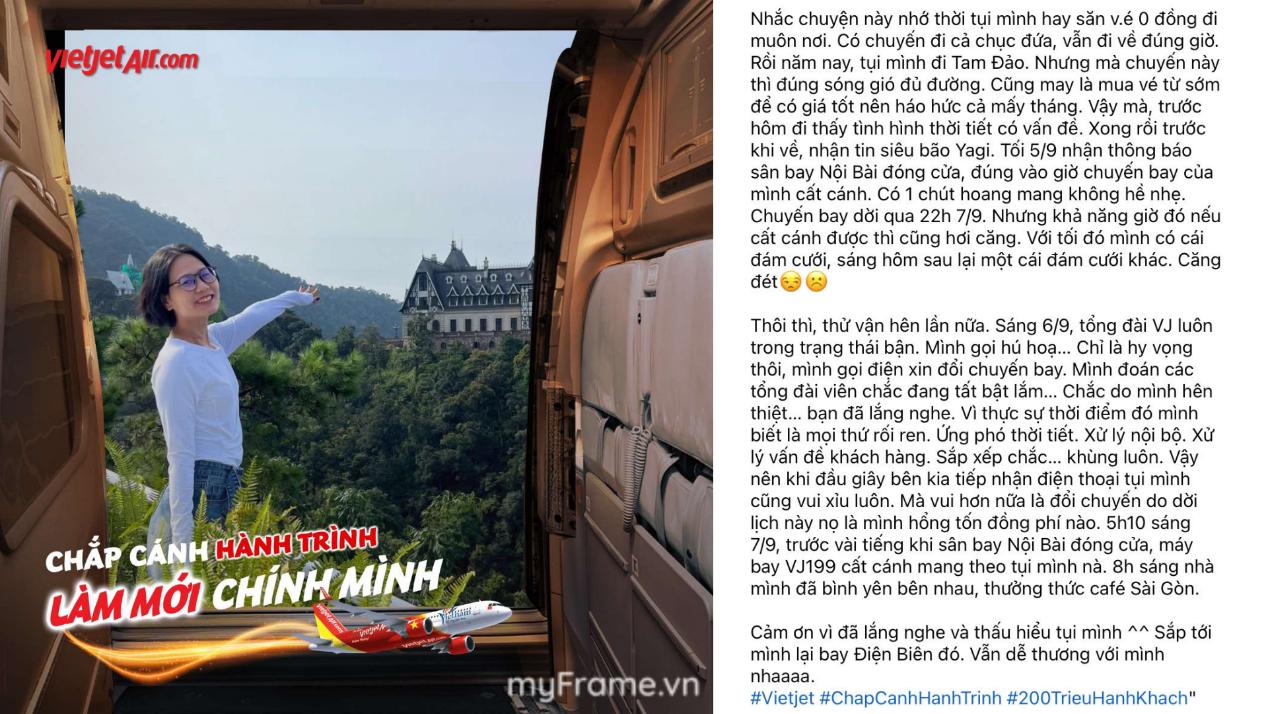 Vietjet chạm đến cảm xúc khách hàng: "Những chuyến bay xa bỗng trở nên gần gũi"- Ảnh 3.