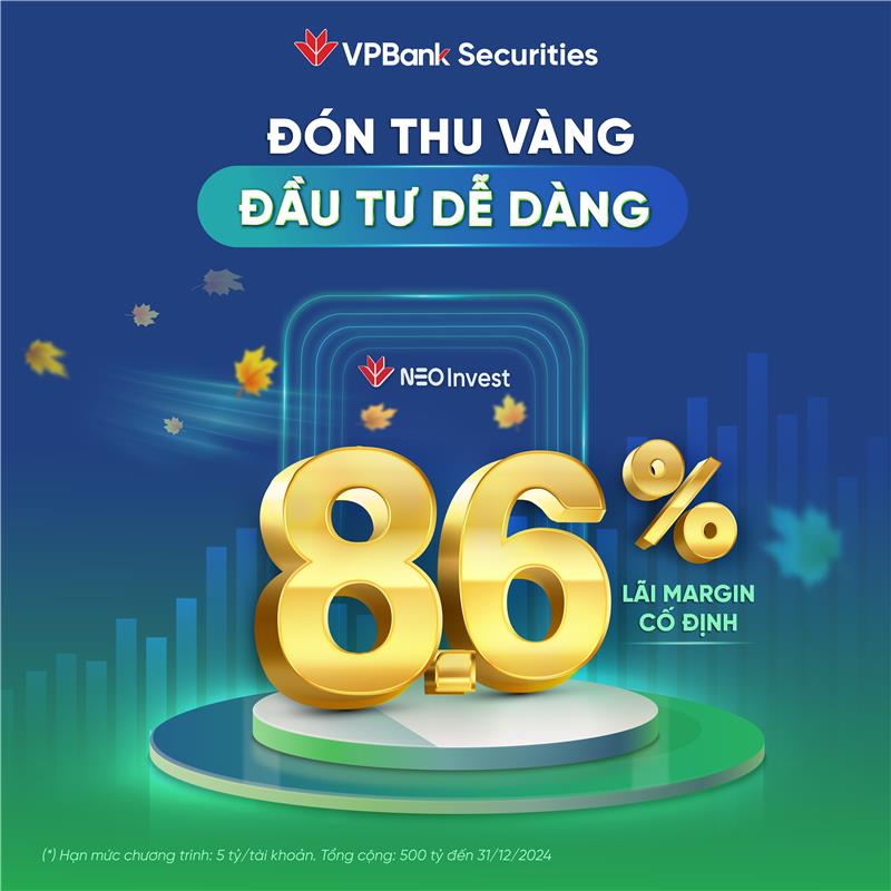 Thị trường vào uptrend, VPBankS ưu đãi lãi suất margin chỉ 8,6%/năm- Ảnh 1.