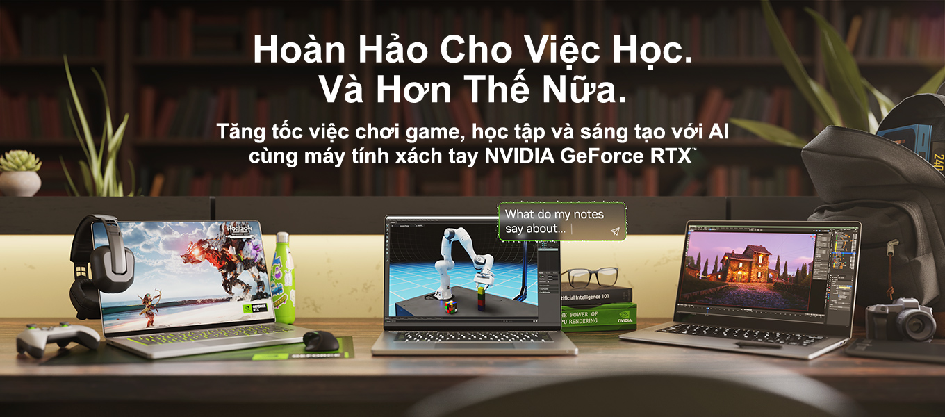 Laptop GeForce RTX triển khai khuyến mãi đặc biệt cho mùa 