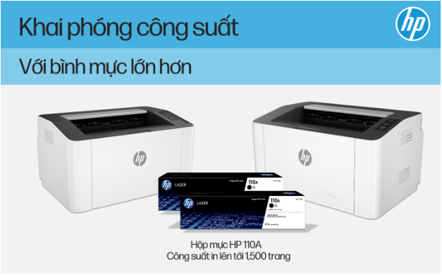 HP LASER 108W – Giải pháp in ấn tối ưu chi phí cho doanh nghiệp nhỏ - Ảnh 1.