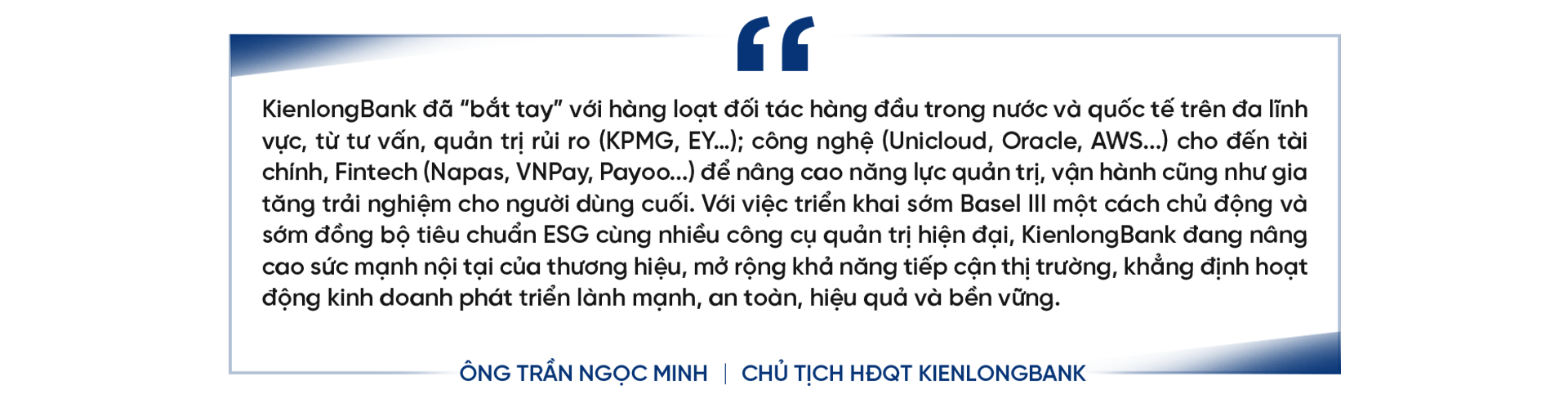 Cách mạng chuyển đổi số tại KienlongBank và dấu ấn kiến tạo từ bộ ba lãnh đạo cùng tên- Ảnh 4.