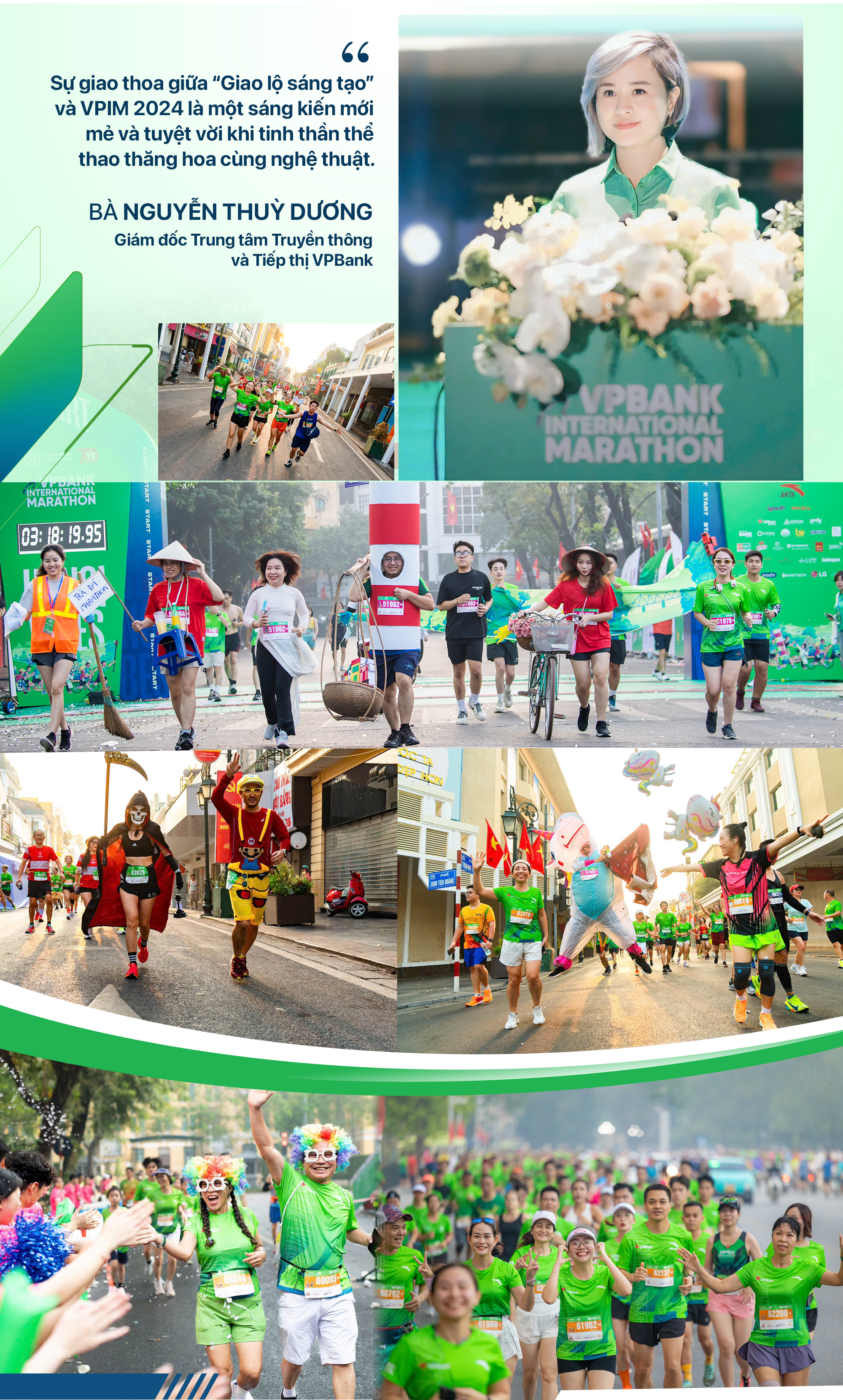 VPBank Hanoi International Marathon 2024: Điểm chạm cảm xúc và  sáng tạo- Ảnh 6.