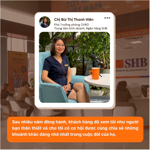 SHB - Một người bạn có Tâm, cùng bạn vươn Tầm - Ảnh 1. SHB - Một người bạn có Tâm, cùng bạn vươn Tầm - Ảnh 1.