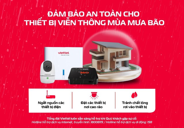 Viettel triển khai các hoạt động đồng hành cùng khách hàng bị ảnh hưởng bởi bão lũ - Ảnh 4.