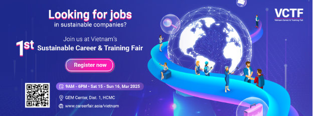 Vietnam Career & Training Fair 2025: Ngày Hội Việc Làm cho người đi làm tại Việt Nam- Ảnh 1.