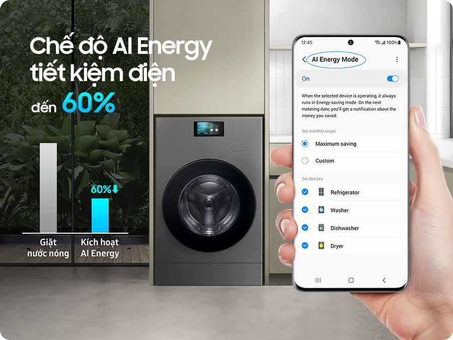 Samsung Bespoke AI Heatpump kiến tạo cuộc cách mạng giặt sấy mới- Ảnh 4.