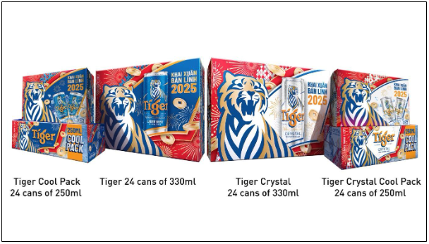 Tiger Beer chuyển mình bản lĩnh với diện mạo mới - Ảnh 2. Tiger Beer chuyển mình bản lĩnh với diện mạo mới - Ảnh 2.
