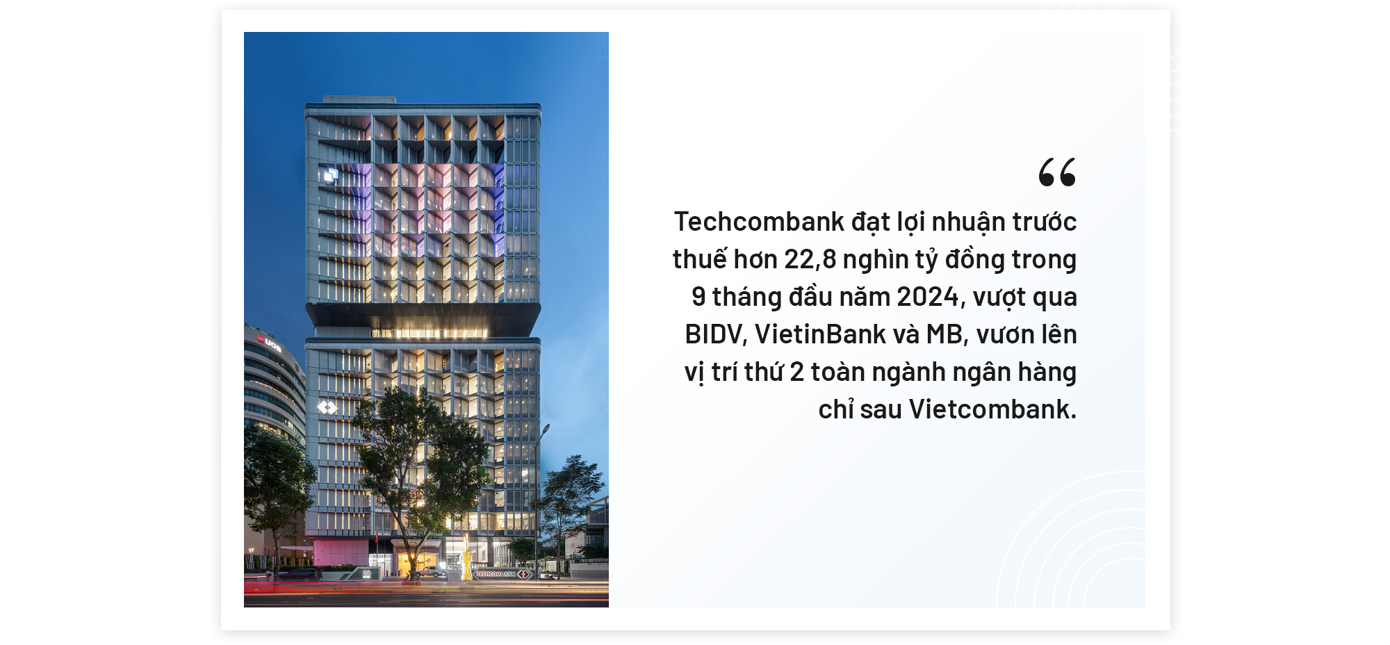 Mấu chốt tạo nên vị thế của Techcombank hiện nay - Ảnh 2.