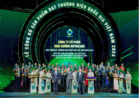 Thực phẩm Dinh dưỡng Y học Hanie Kid đạt Thương hiệu Quốc gia 2024 - Ảnh 1.