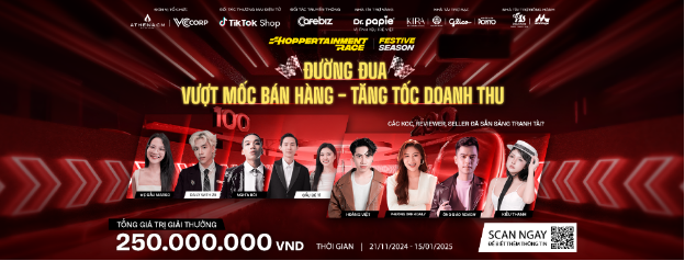 Sẵn sàng khởi động và gia nhập đường đua Shoppertainment Race mùa lễ hội cuối năm với vô vàn bất ngờ - Ảnh 3.