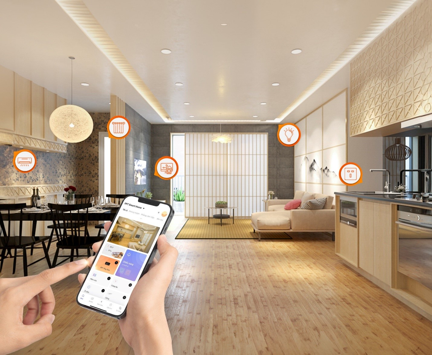 Nhà thông minh hiện đại không "hại điện" với FPT Smart Home- Ảnh 3.