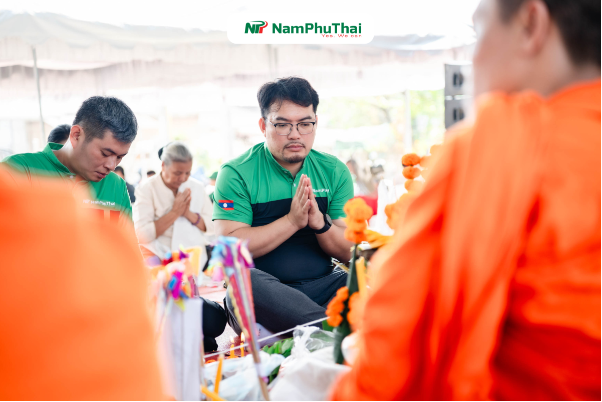 Nam Phú Thái khai trương nhà máy đá thông minh hàng đầu tại Lào - Ảnh 2.