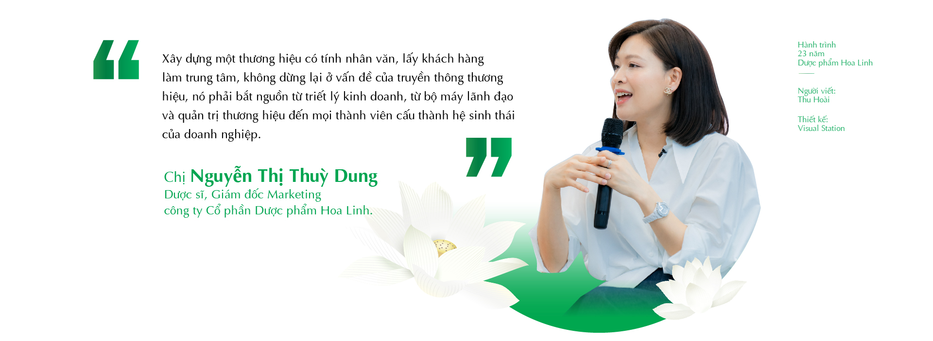 Dược phẩm Hoa Linh: Chúng tôi kết nối với trái tim khách hàng bằng hệ sinh thái sản phẩm chất lượng và những giá trị nhân văn hướng đến cộng đồng. - Ảnh 1.