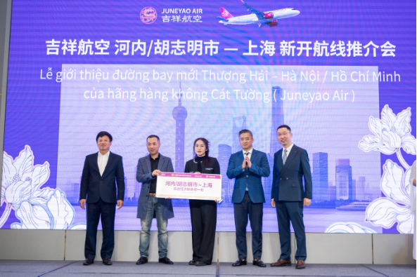 Juneyao Airlines lần đầu tiên ra mắt đường bay Việt Nam- Ảnh 1.