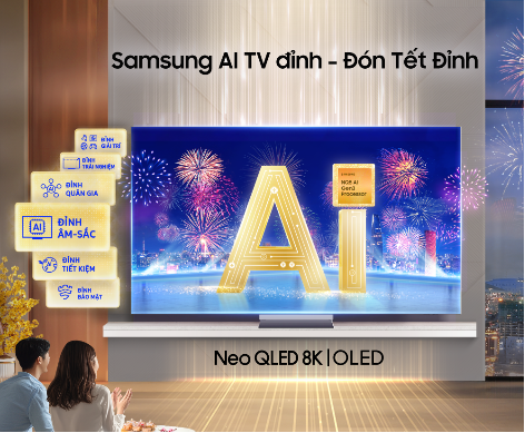 Đón Tết đỉnh cùng Samsung AI TV, rinh ngay ưu đãi tới 40 triệu - Ảnh 3.