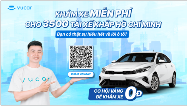 Vucar khám xe miễn phí cho hơn 3.500 chủ xe tại Thành phố Hồ Chí Minh- Ảnh 2.