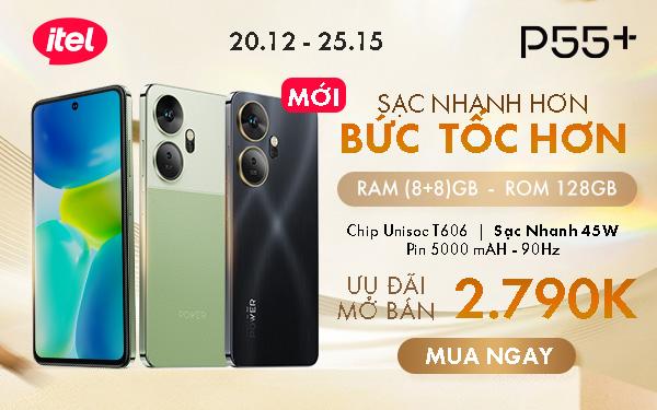 Itel P55 Plus: Smartphone giá rẻ dưới 3 triệu, hiệu năng tuyệt vời- Ảnh 1. Itel P55 Plus: Smartphone giá rẻ dưới 3 triệu, hiệu năng tuyệt vời- Ảnh 1.