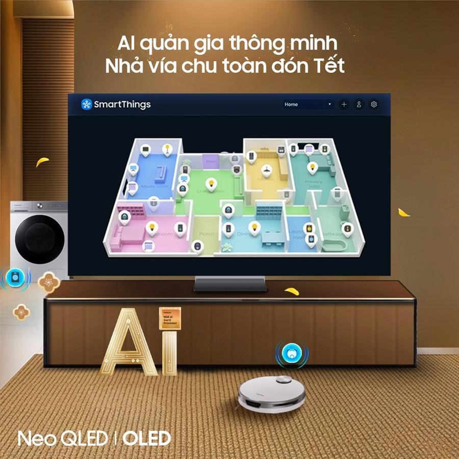 Hòa nhịp AFF Cup 2024 TV Samsung AI Neo QLED, sống động như trực tiếp ra sân- Ảnh 4.