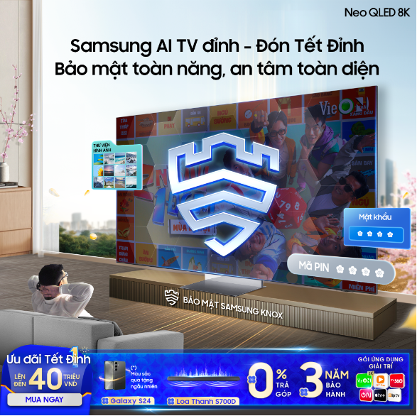 Rinh AI TV từ 65, 75 đến 85 inch, sẵn sàng đón Tết đỉnh với trải nghiệm thăng hạng từ Samsung - Ảnh 4.