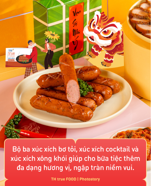 Trao nhau Vị hạnh phúc, xuân sung túc cùng người nội trợ tử tế TH true FOOD - Ảnh 4.