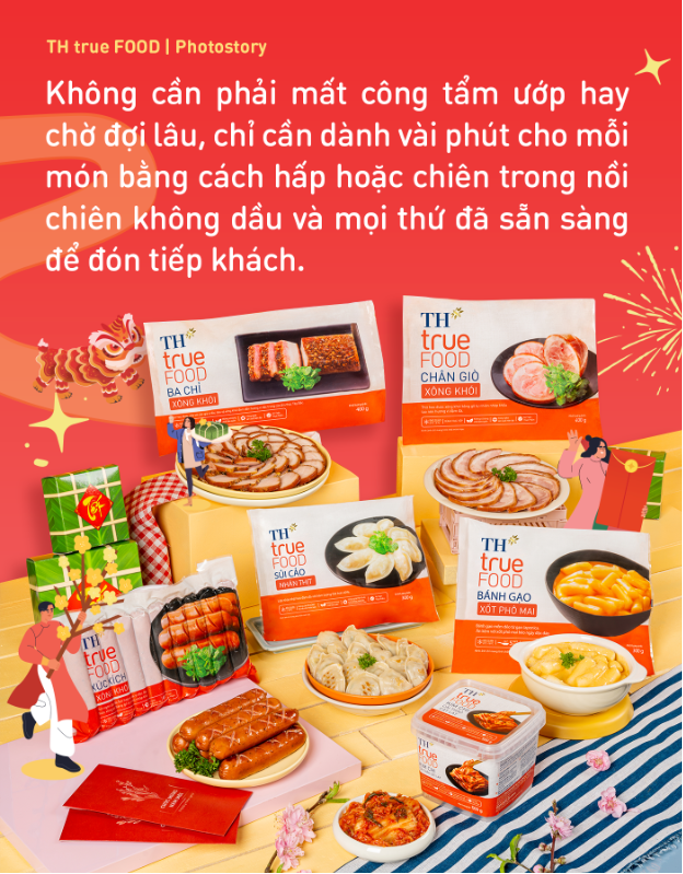 Trao nhau Vị hạnh phúc, xuân sung túc cùng người nội trợ tử tế TH true FOOD - Ảnh 6.