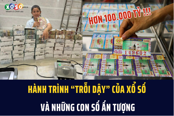 Hành trình trỗi dậy của xổ số và những con số ấn tượng - Ảnh 1.