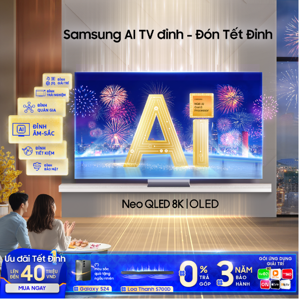 Từ giải trí đến sống ảo: Samsung AI TV trở thành ngôi sao của mùa Tết TikTok 2025 - Ảnh 4.