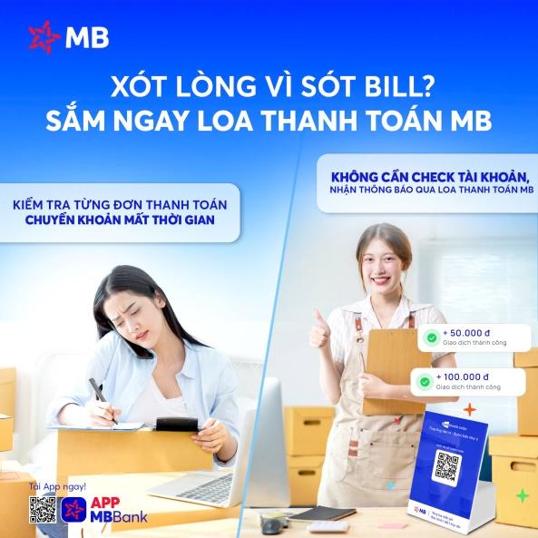 Loa Thanh toán MB - Giải pháp giao dịch thông minh cho mọi ngành nghề - Ảnh 1.