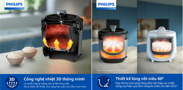 Hương vị ký ức cùng nồi cơm điện Philips 3000 Series HD3213 - Ảnh 3.