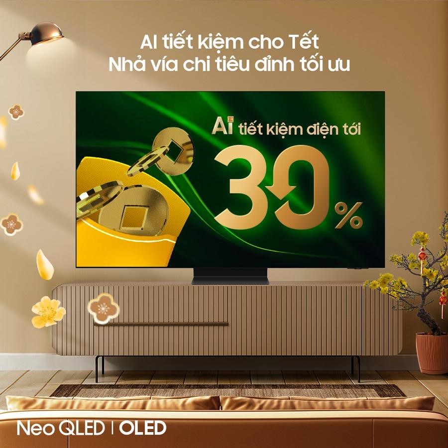 Tết làm gì cũng đỉnh với Samsung AI TV, niềm vui nhân đôi với ưu đãi đến 40 triệu đồng- Ảnh 4.