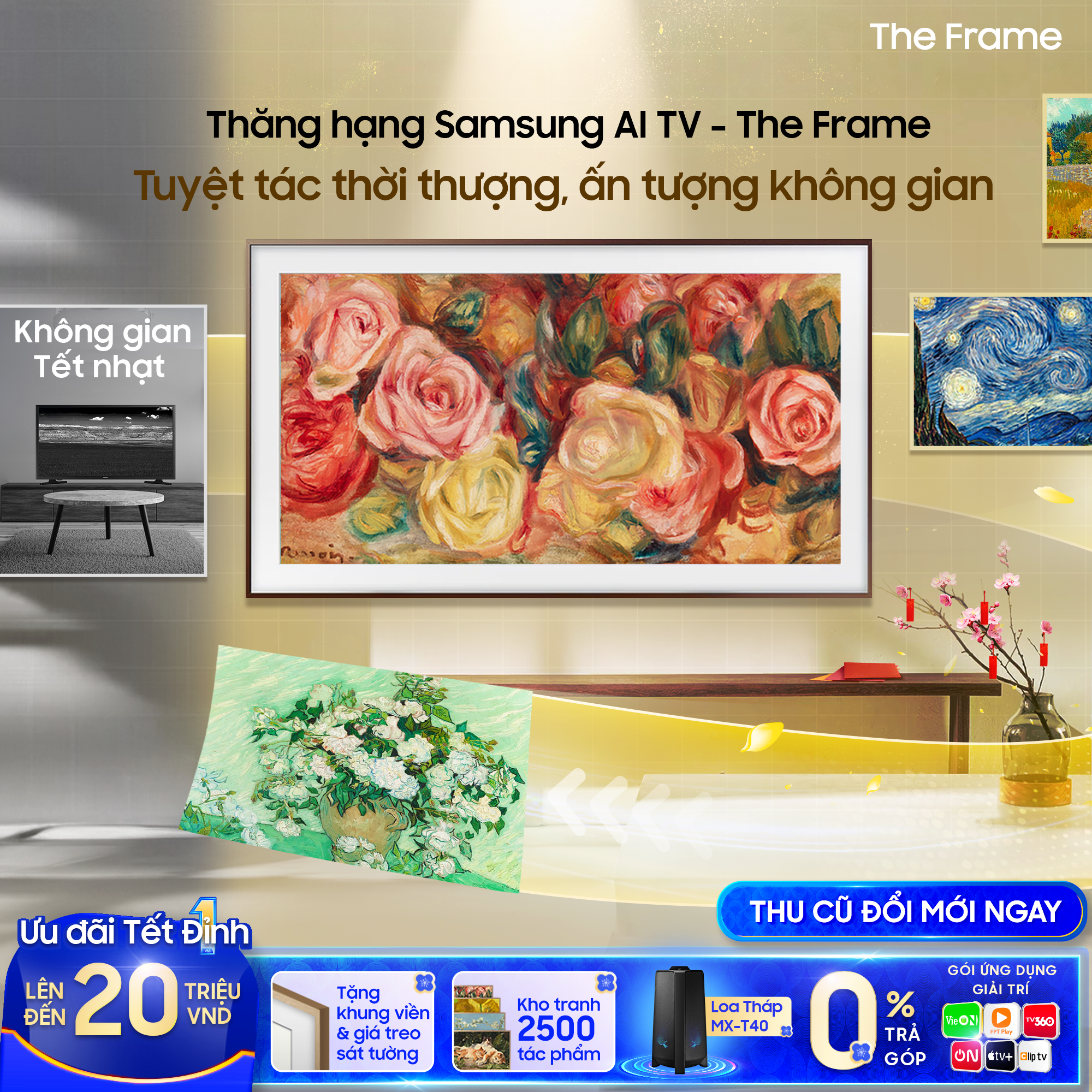 Tết làm gì cũng đỉnh với Samsung AI TV, niềm vui nhân đôi với ưu đãi đến 40 triệu đồng- Ảnh 7.