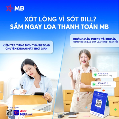 Đăng ký dịch vụ Loa thanh toán MB - nhận vía buôn may bán đắt lộc phát 68.688 VND - Ảnh 1.