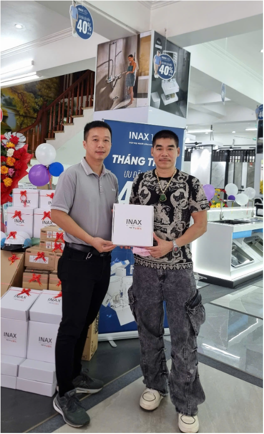 Kỷ niệm 100 năm thành lập, INAX tung chiến dịch khuyến mãi lớn tại hệ thống cửa hàng chính hãng - Ảnh 3.