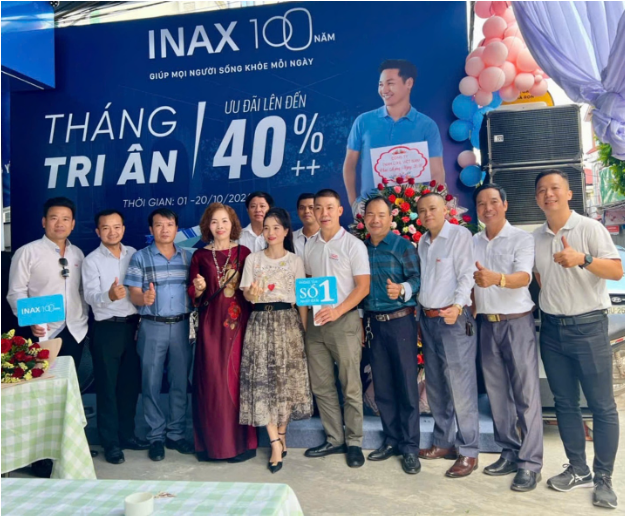 Kỷ niệm 100 năm thành lập, INAX tung chiến dịch khuyến mãi lớn tại hệ thống cửa hàng chính hãng - Ảnh 4.