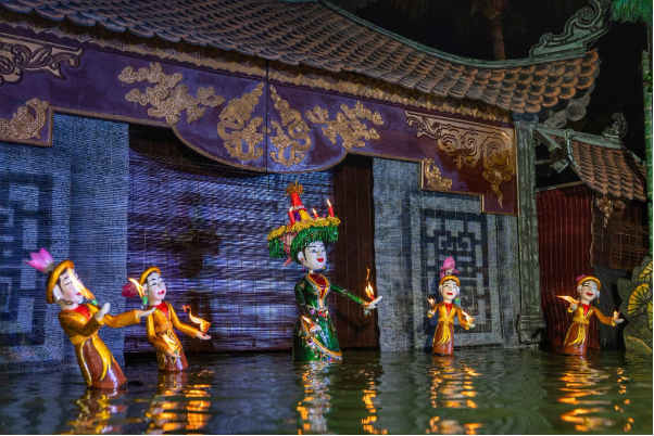 Du khách quốc tế thích thú xem Rối Việt tại Phú Quốc - Ảnh 2.