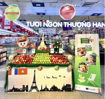 Lượng tiêu thụ táo Pháp tăng nhanh chóng trong thị trường Việt Nam  - Ảnh 3.