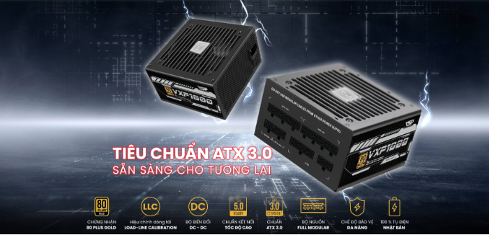 VSP chính thức ra mắt sản phẩm bộ nguồn VSP TEREX 80 Plus Gold tại thị trường Việt Nam - Ảnh 1.