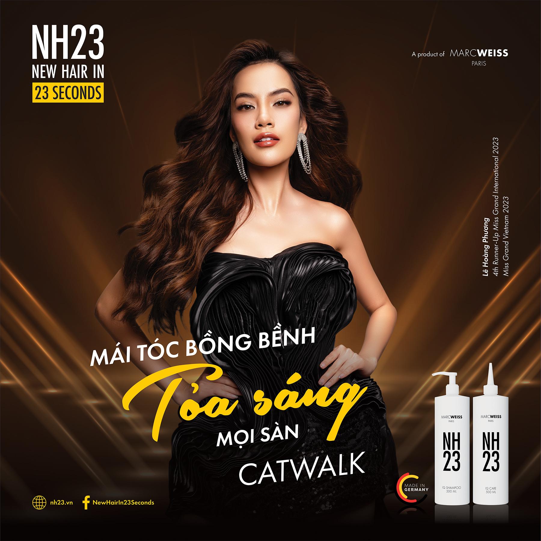 NH23 - Bí quyết mái tóc bồng bềnh, bừng sáng mọi sân khấu của Hoa hậu Lê Hoàng Phương - Ảnh 1.