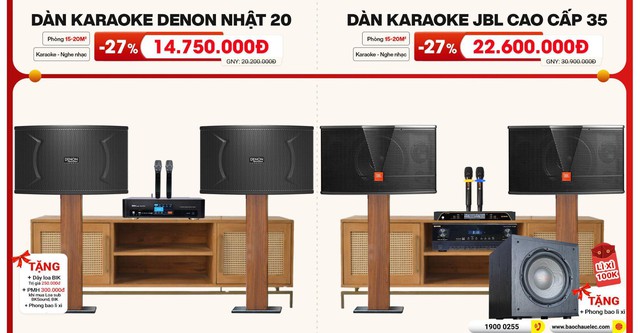 Bảo Châu Elec gợi ý 10 bộ dàn karaoke gia đình chính hãng, đáng mua dịp Tết 2024 - Ảnh 1.