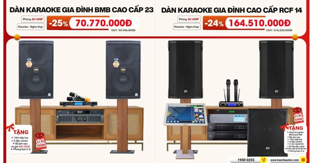 Bảo Châu Elec gợi ý 10 bộ dàn karaoke gia đình chính hãng, đáng mua dịp Tết 2024 - Ảnh 4.