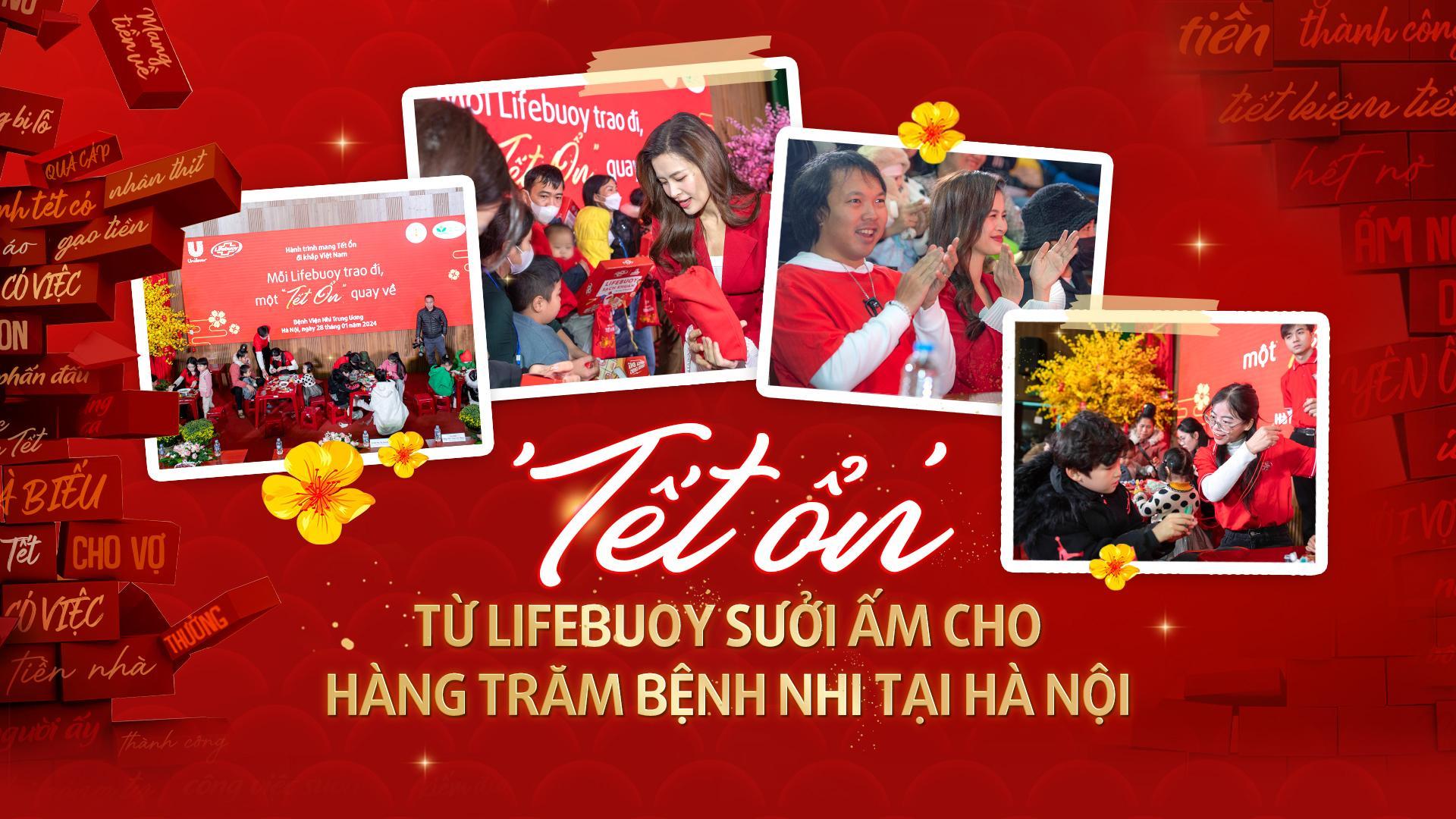 “Tết ổn” từ Lifebuoy sưởi ấm cho hàng trăm bệnh nhi tại Hà Nội - Ảnh 1.