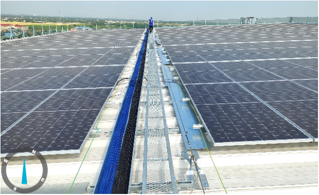JJ-LAPP cung ứng vật tư cho dự án điện mặt trời mái nhà tại kho lạnh Long An - Ảnh 1.
