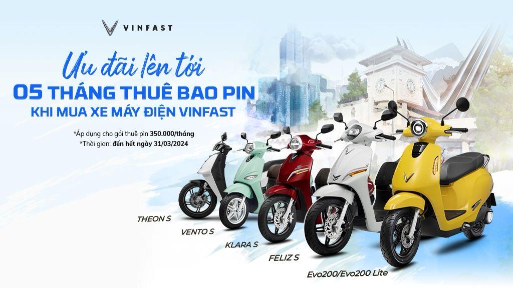 VinFast ưu đãi hấp dẫn cho khách hàng mua xe máy điện trong tháng 3 - Ảnh 1.