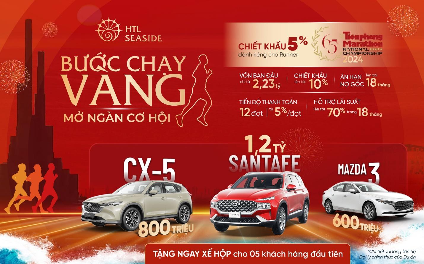 HTL Seaside đồng hành cùng 11.000 vận động viên chinh phục Marathon Tiền Phong 2024 - Ảnh 3.