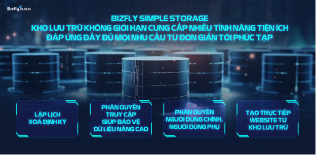 Tiết kiệm chi phí và đáp ứng đầy đủ nhu cầu lưu trữ dữ liệu trong doanh nghiệp với Bizfly Simple Storage - Ảnh 1.