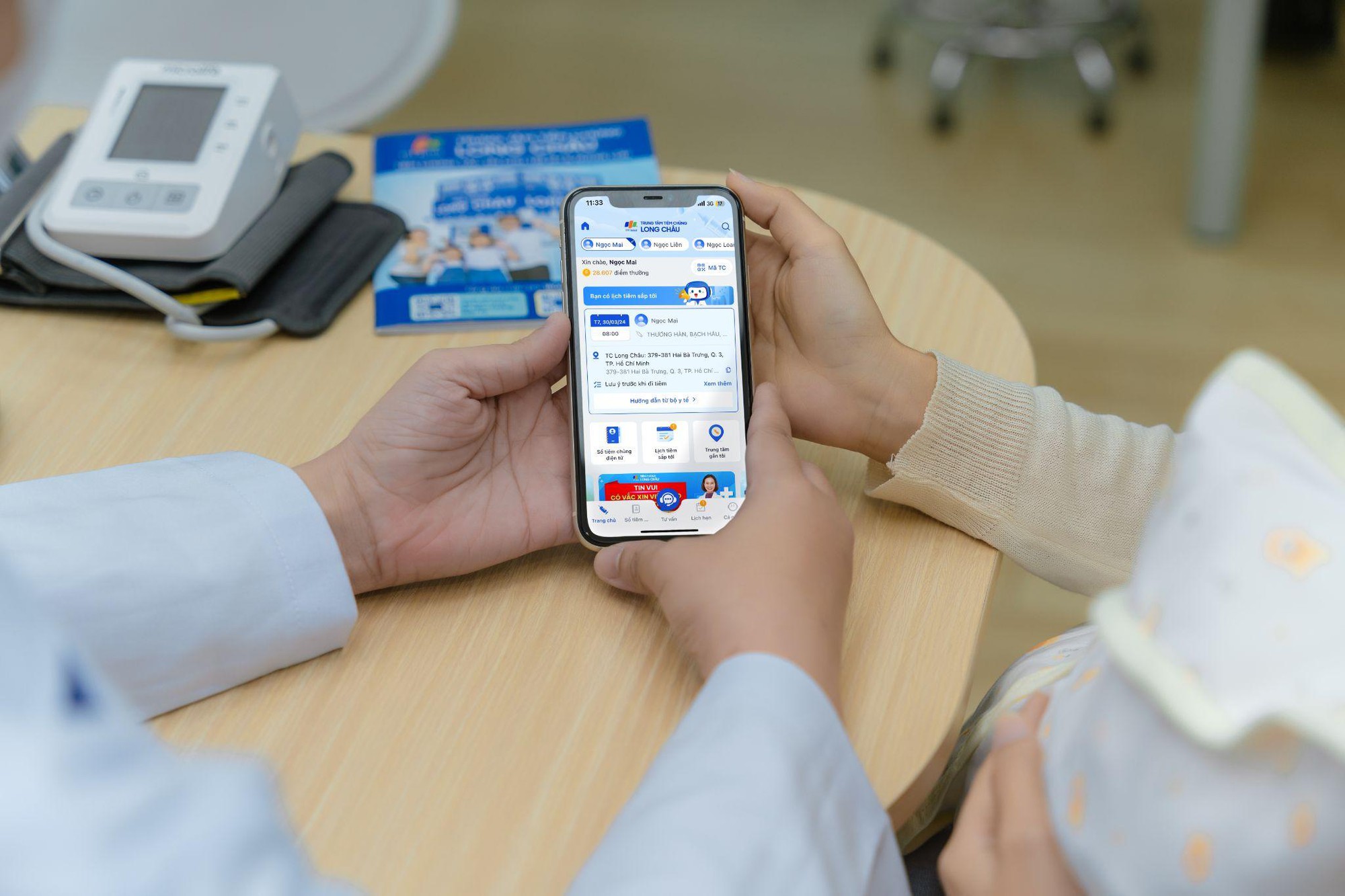 Long Châu tiên phong ra mắt sổ tiêm chủng điện tử - Ảnh minh họa