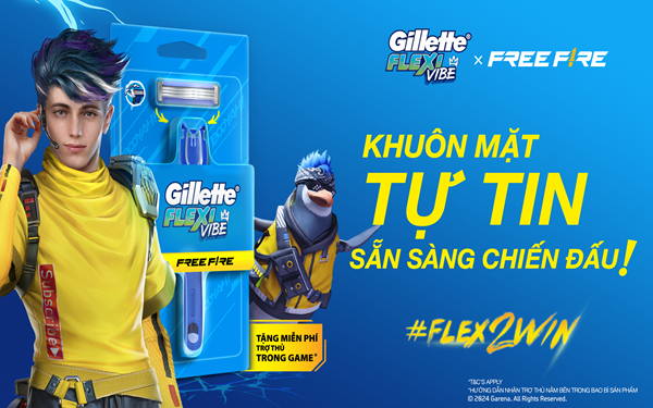 Gillette ra mắt dao cạo phiên bản Free Fire – Khuôn mặt tự tin sẵn sàng chiến đấu - Ảnh 2.